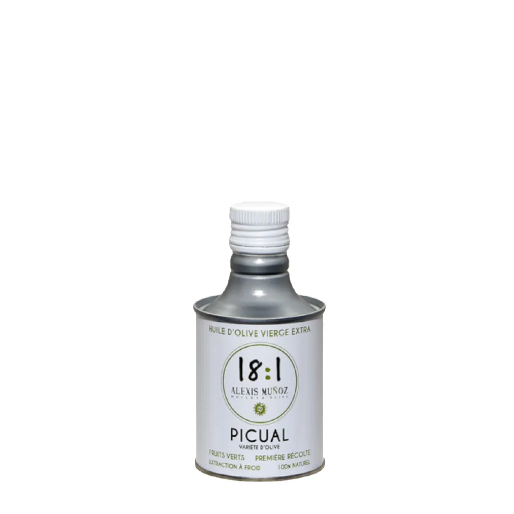 18:1 OLIVE OIL EVOO FRUITY GREEN PICUAL - 250ML