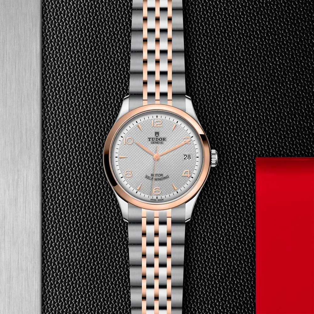 1926 36MM STEEL AND ROSE GOLD