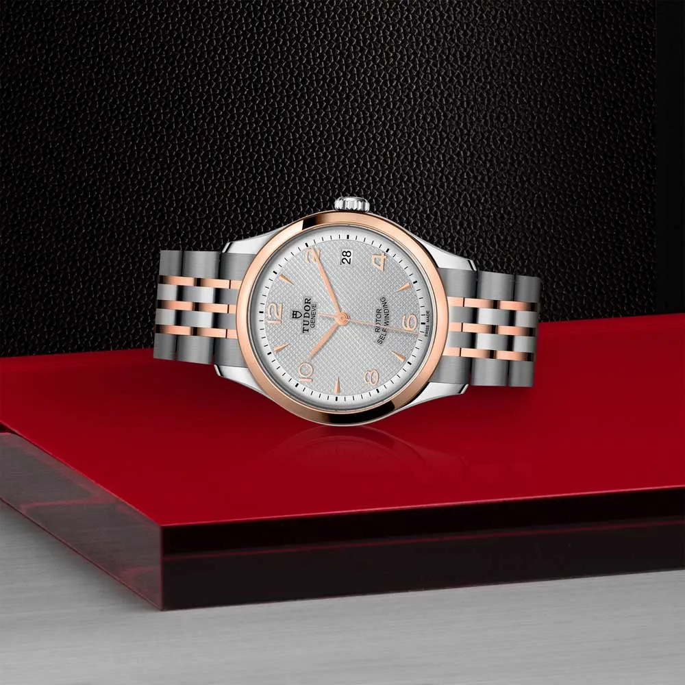 1926 36MM STEEL AND ROSE GOLD