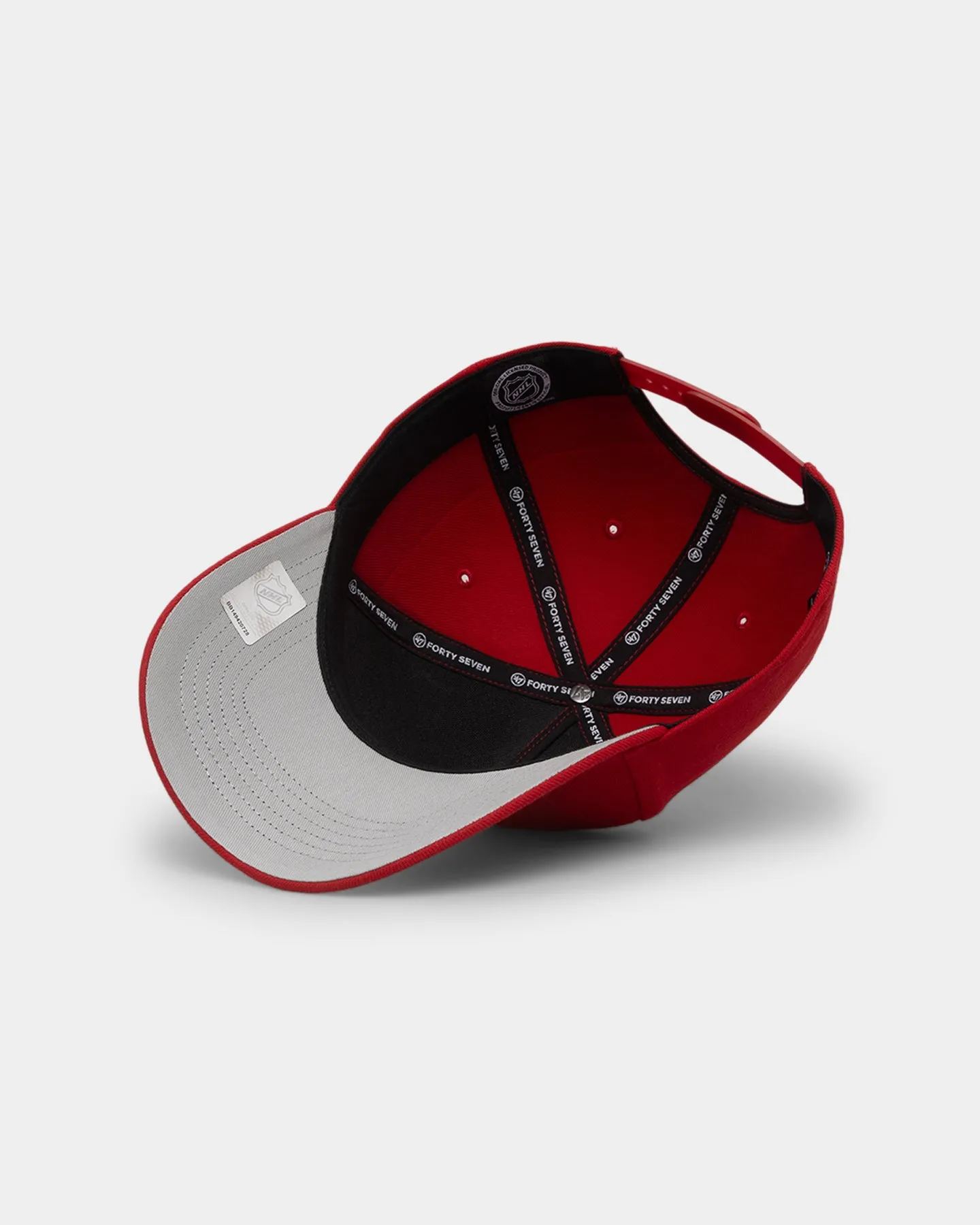 47 Brand Men's Chicago Blackhawks MVP DT Snapback Red