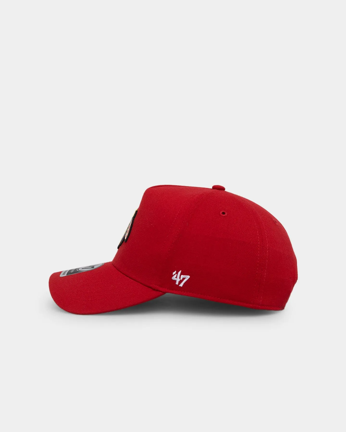 47 Brand Men's Chicago Blackhawks MVP DT Snapback Red