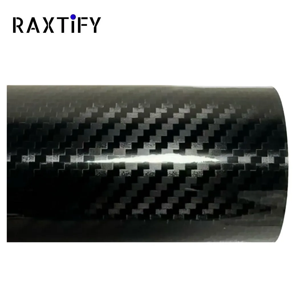 5D Carbon Fiber Black Vinyl Wrap