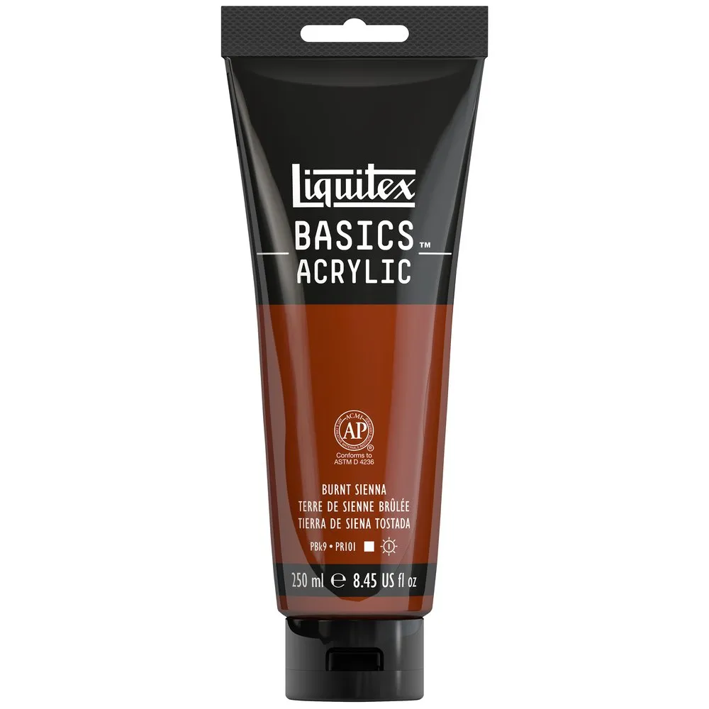 Basics Acrylic Color - Burnt Sienna
