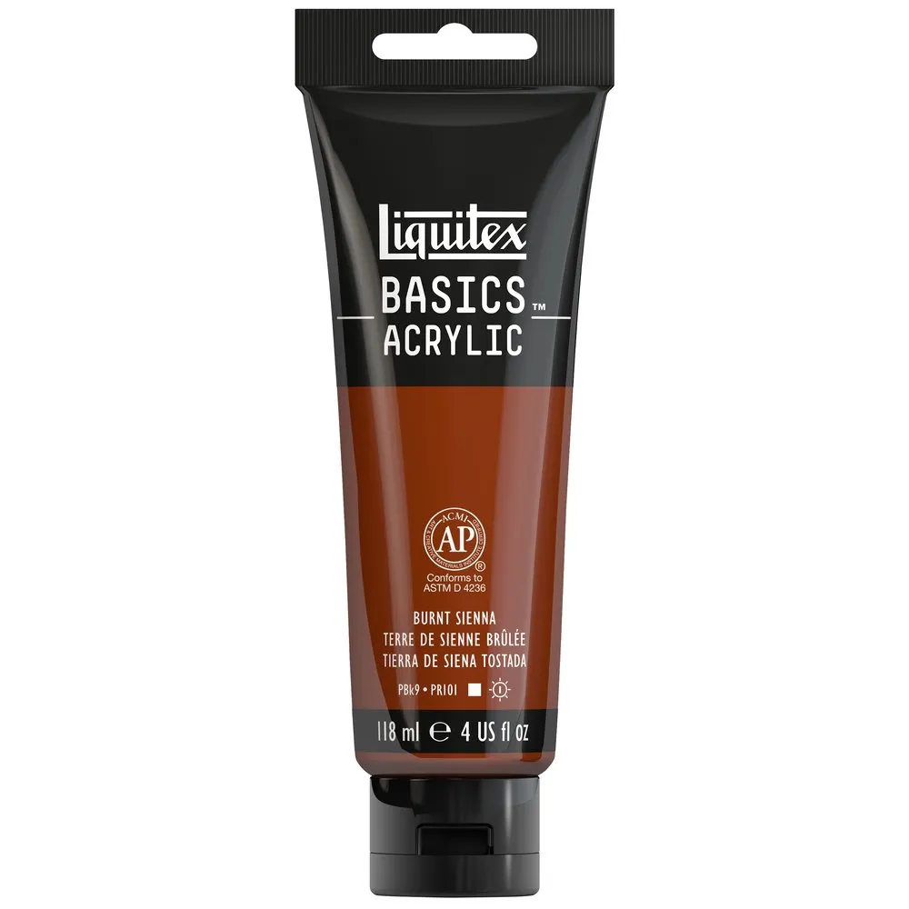 Basics Acrylic Color - Burnt Sienna