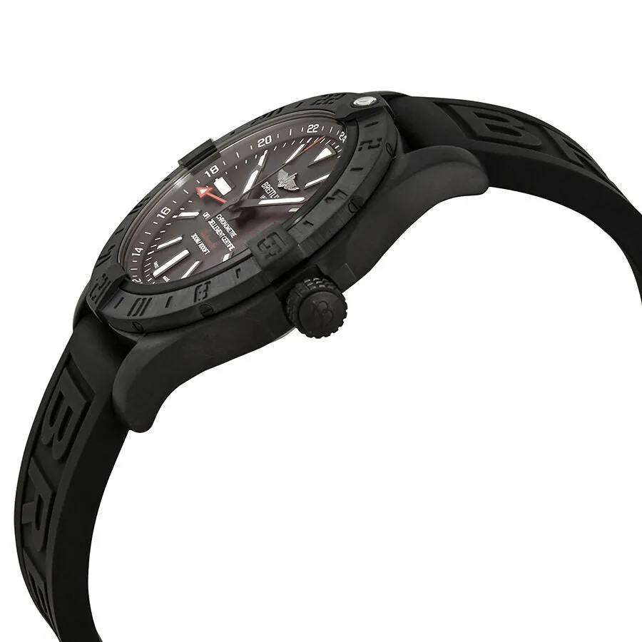 Breitling Avenger II GMT Black Dial Automatic Men's Watch M3239010/BF04/153S/M20DSA.2