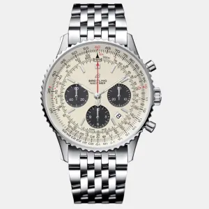 Breitling Navitimer B01 Chronograph Stainless Steel Automatic Men's Watch AB0121211G1A1