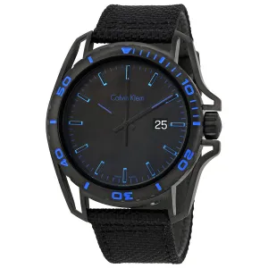 Calvin Klein Earth Black Dial Men's Watch K5Y31YB1