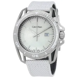 Calvin Klein Earth White Dial Men's Watch K5Y31VK6