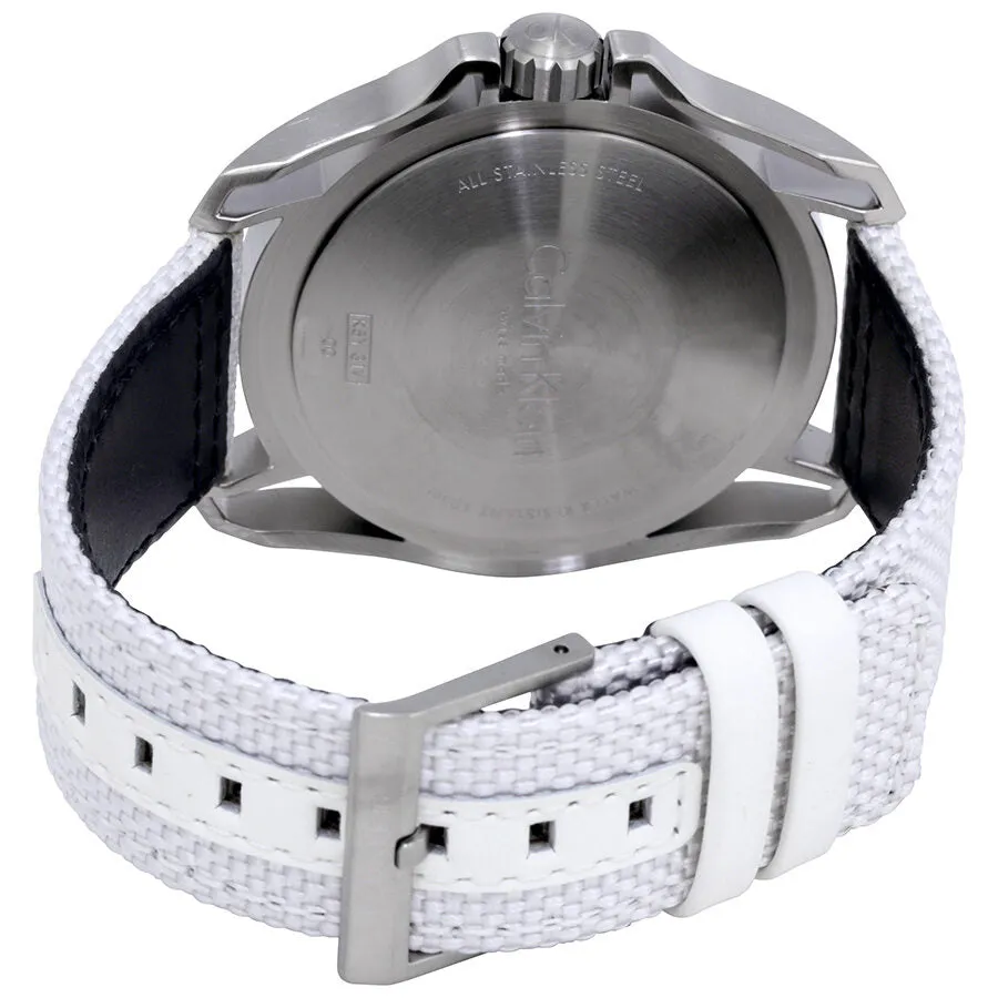 Calvin Klein Earth White Dial Men's Watch K5Y31VK6