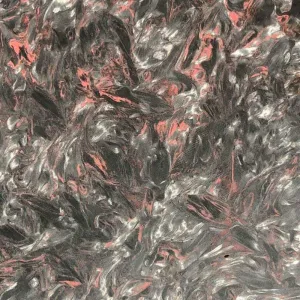 Dark Matter RED- Marbled Carbon Fiber by FAT Carbon