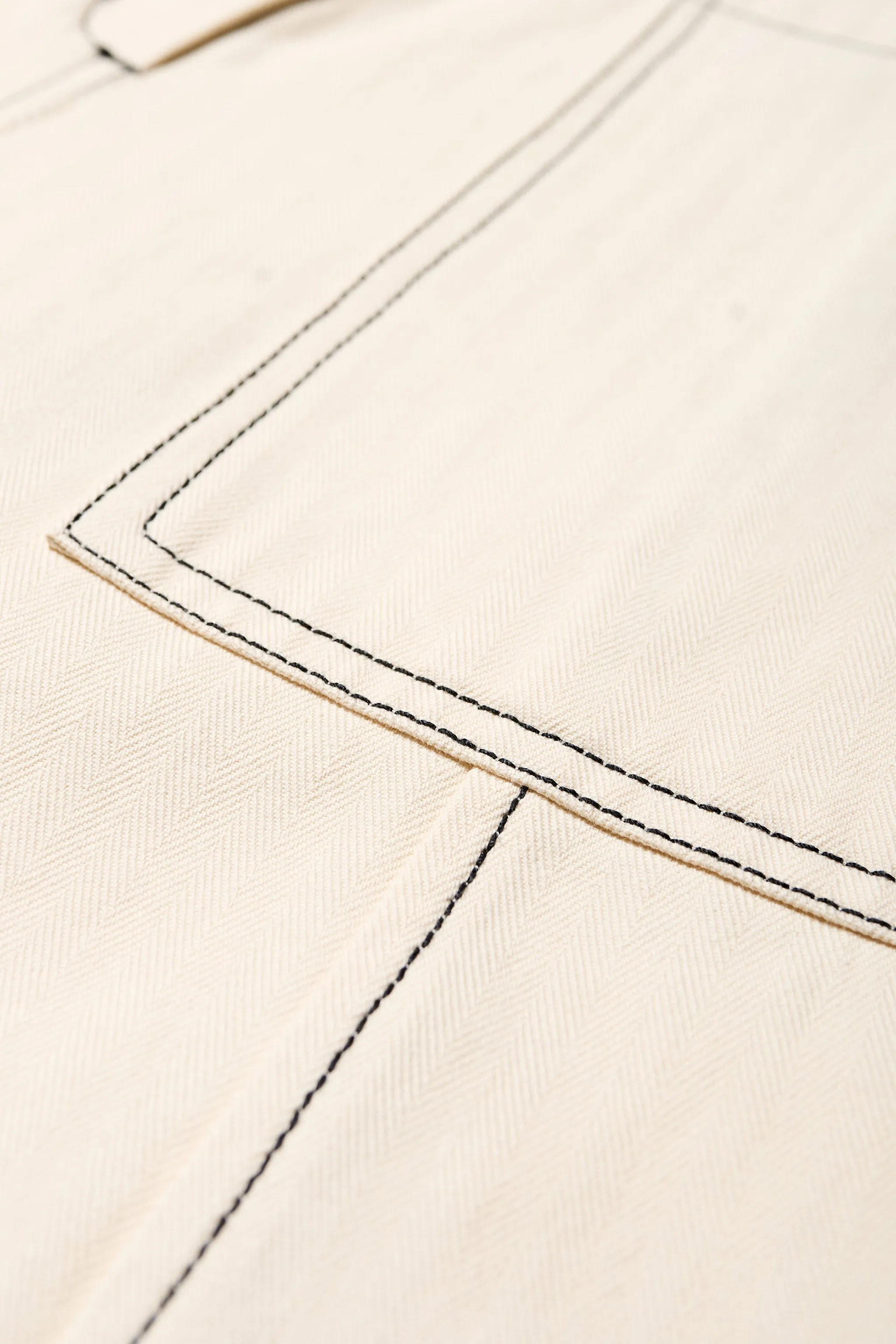 Delta Pant Ecru