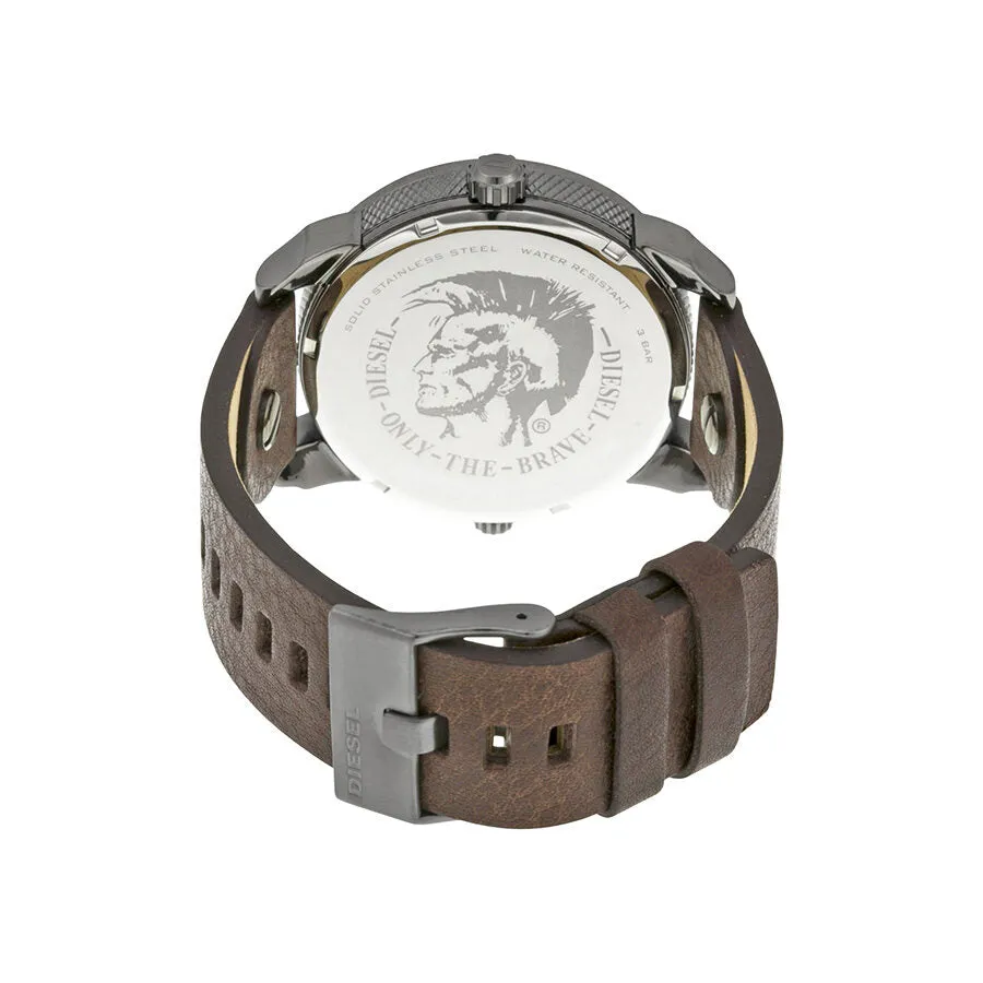 Diesel Mini Daddy Blue Textured Dial Quartz Men's Watch DZ7339