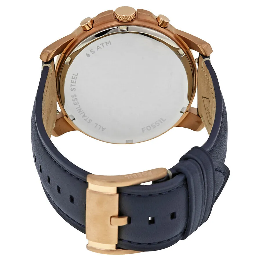 Fossil Grant Sport Chronograph Blue Dial Men's Watch FS5237
