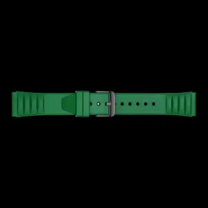 Green Fluoro Rubber Strap Suitable for Windows Series
