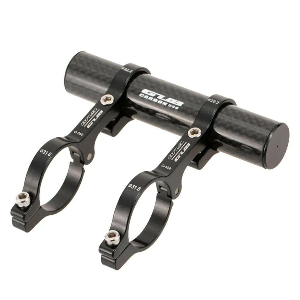 GUB 31.8MM Double Handlebar Extension Mount Carbon Fiber Extender Holder