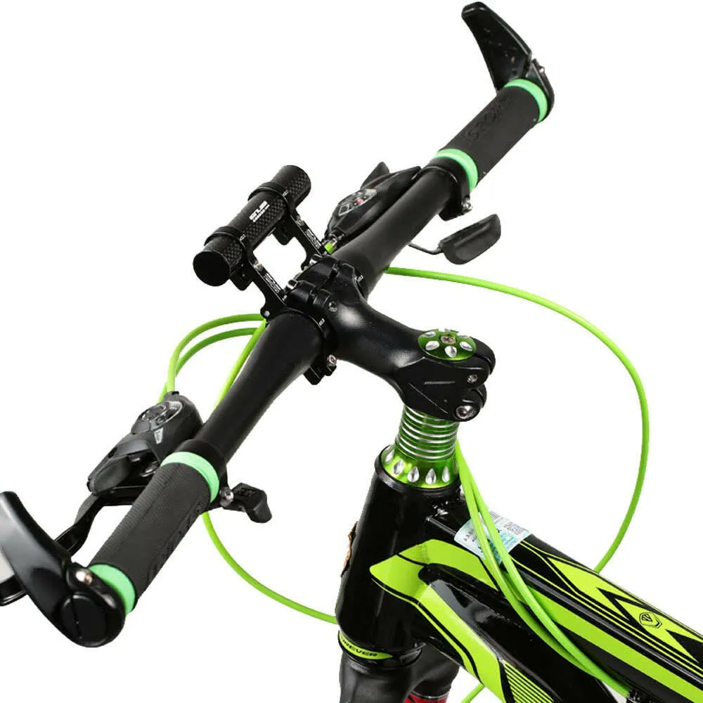GUB 31.8MM Double Handlebar Extension Mount Carbon Fiber Extender Holder