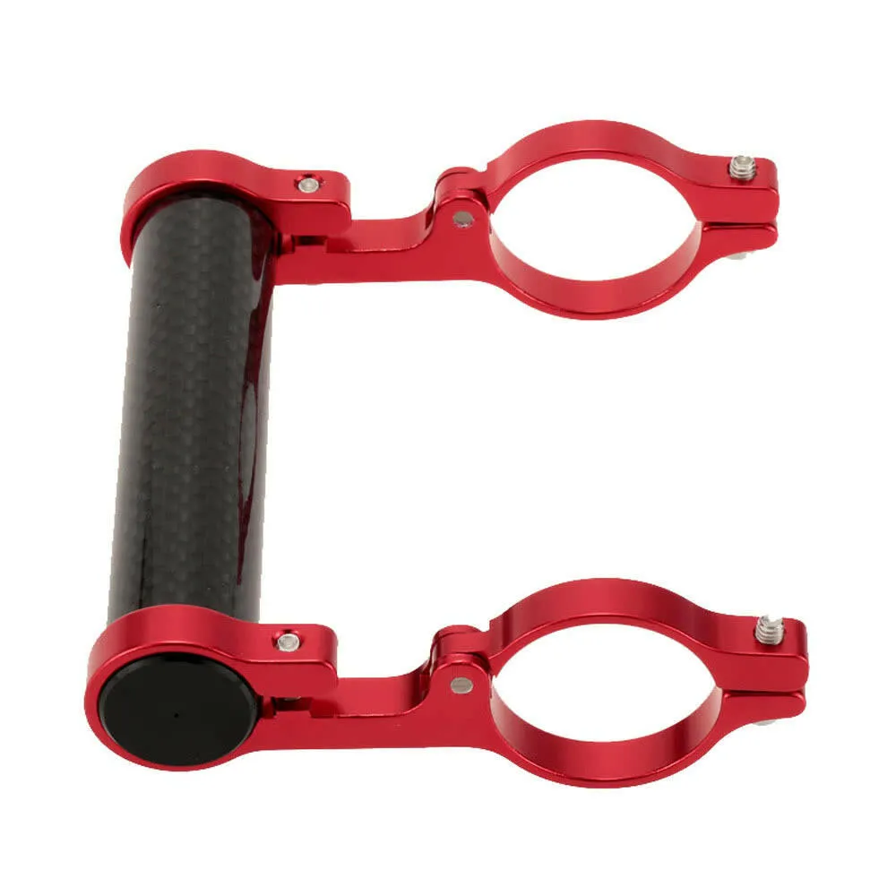 GUB 31.8MM Double Handlebar Extension Mount Carbon Fiber Extender Holder