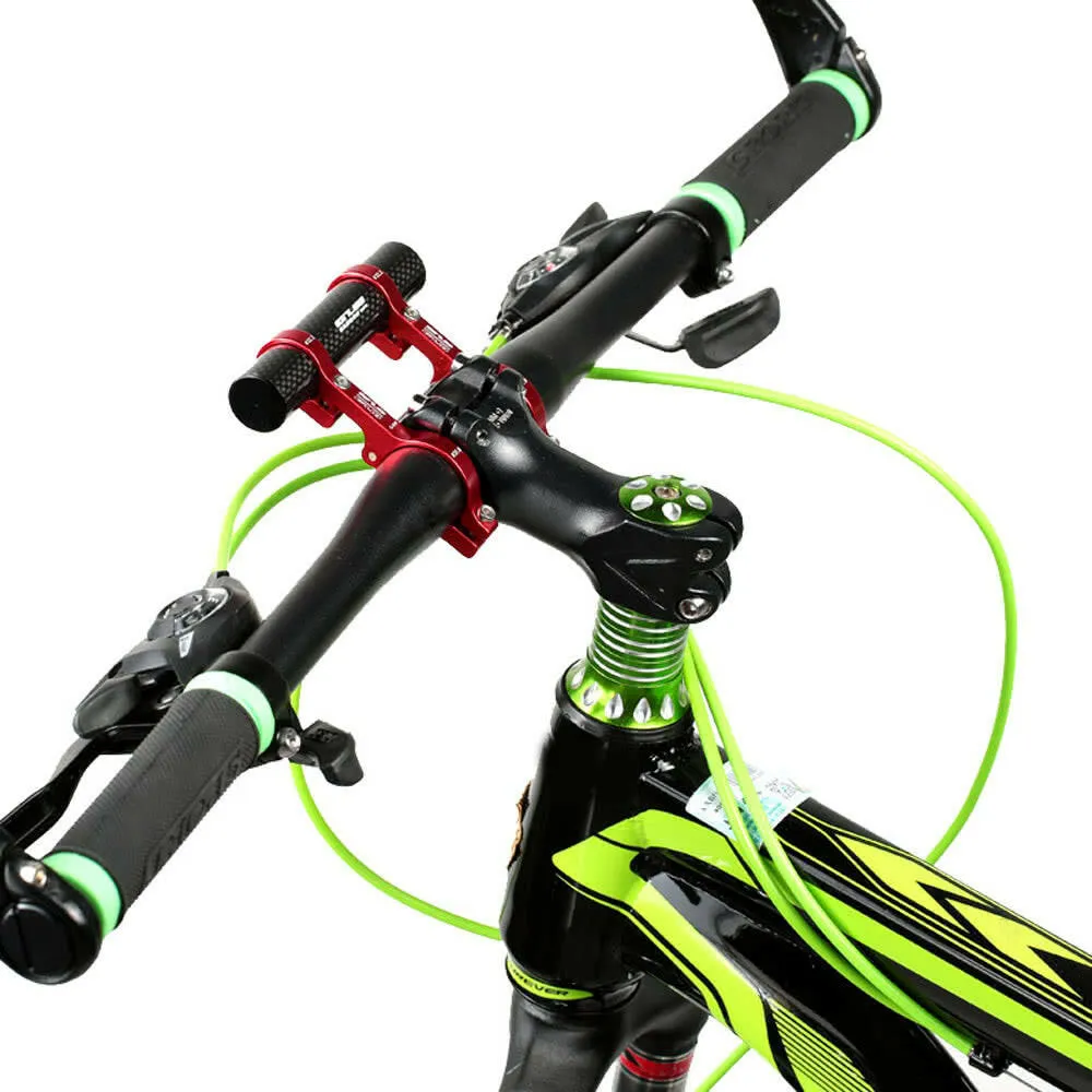 GUB 31.8MM Double Handlebar Extension Mount Carbon Fiber Extender Holder
