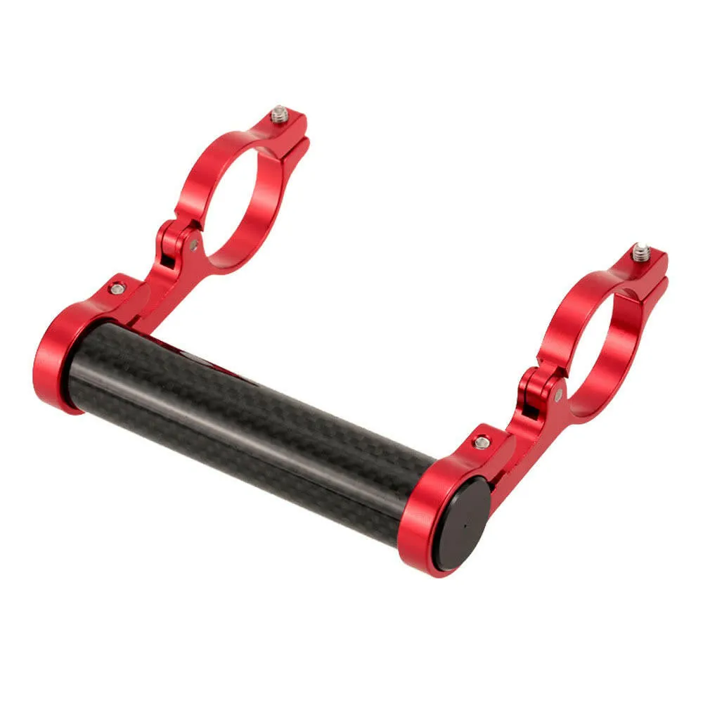GUB 31.8MM Double Handlebar Extension Mount Carbon Fiber Extender Holder