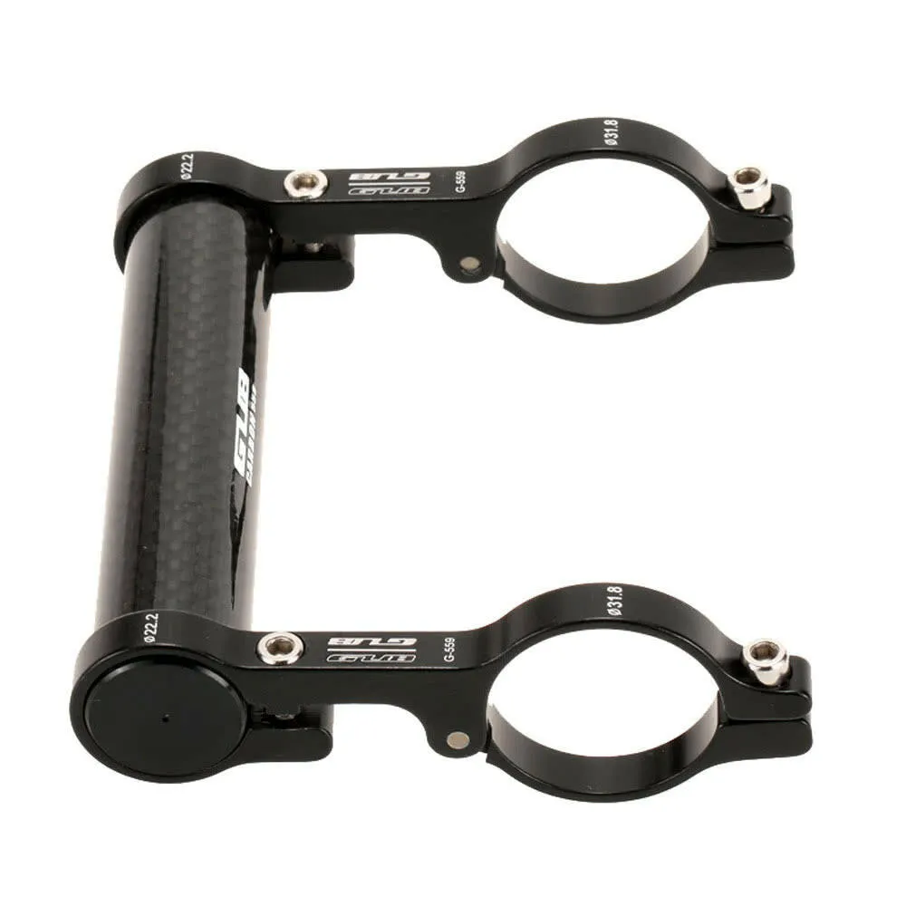 GUB 31.8MM Double Handlebar Extension Mount Carbon Fiber Extender Holder