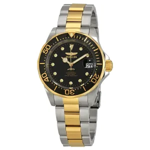 Invicta Pro Diver Automatic Black Dial Two-tone Men's Watch 17043