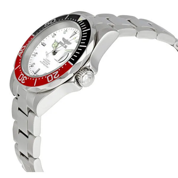Invicta Pro Diver Automatic White Dial Coke Bezel Men's Watch 9404