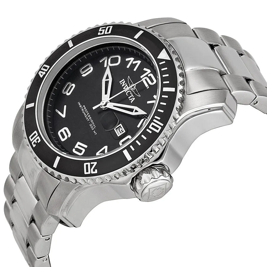 Invicta Pro Diver Black Dial Stainless Steel Men's Watch 15072