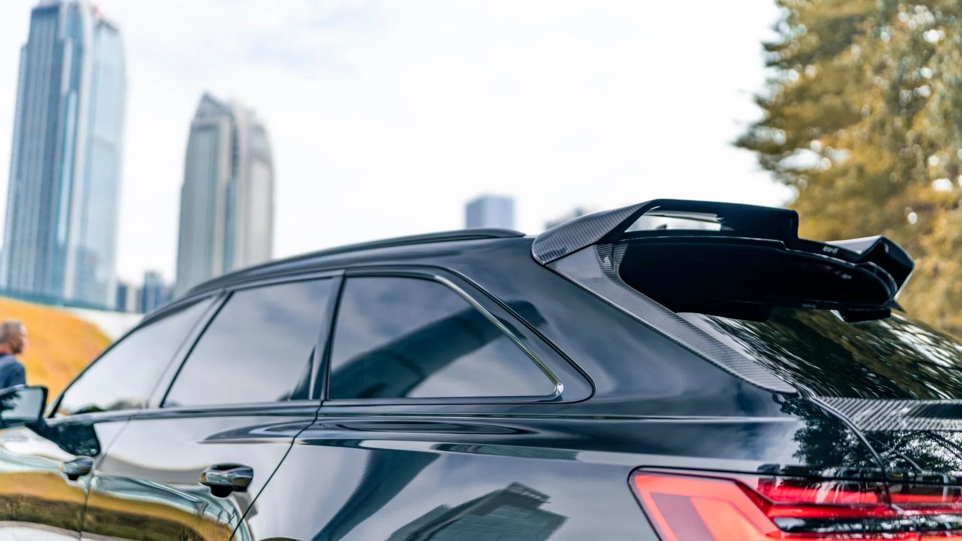 Karbel Carbon Fiber Rear Spoiler for Audi RS6 C8 2020-ON