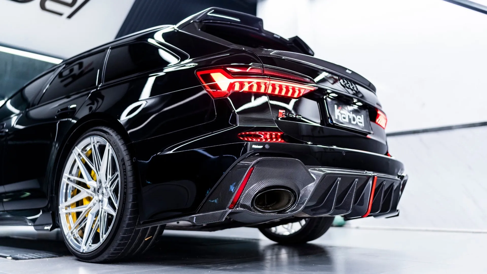 Karbel Carbon Fiber Rear Spoiler for Audi RS6 C8 2020-ON