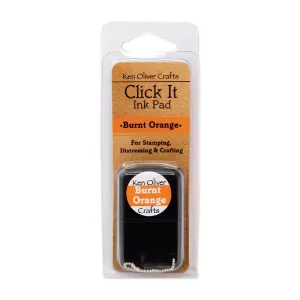 Ken Oliver Click It Dye Ink Pad - Burnt Orange*