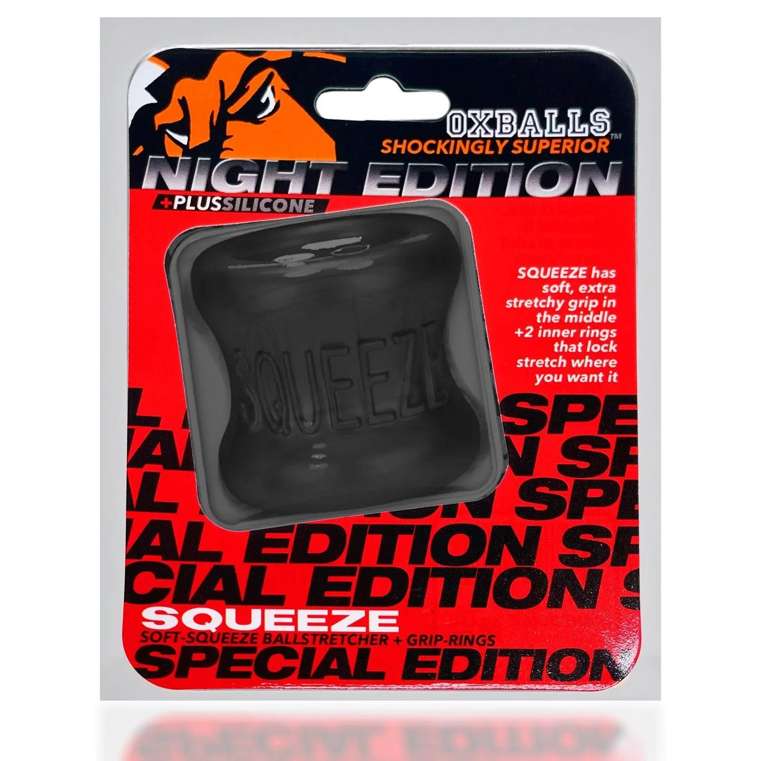 Oxballs Squeeze Soft-Grip Ball Stretcher Special Edition Night