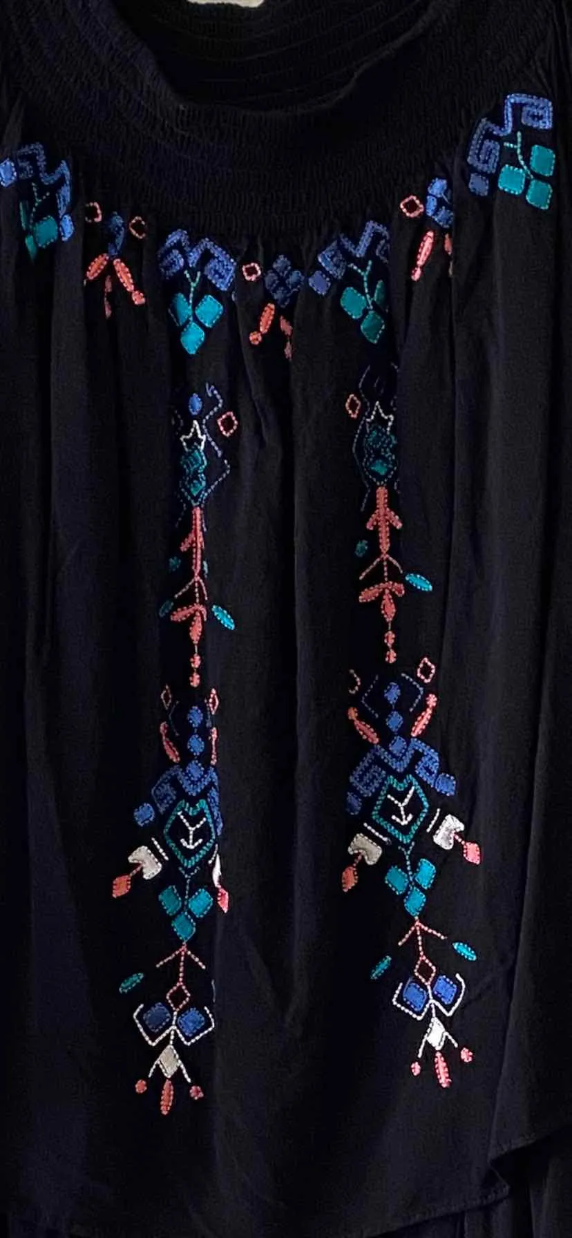 Parker Black Multi Size S Romper