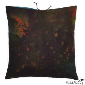 Printed Linen Pillow Cloudy Bottle 22x22