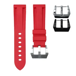 Salmon Red - Rubber Watch Strap For IWC Big Pilot