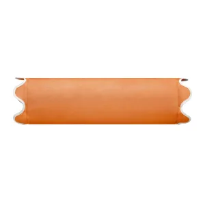 Scallop Bolster - Burnt Orange Solid