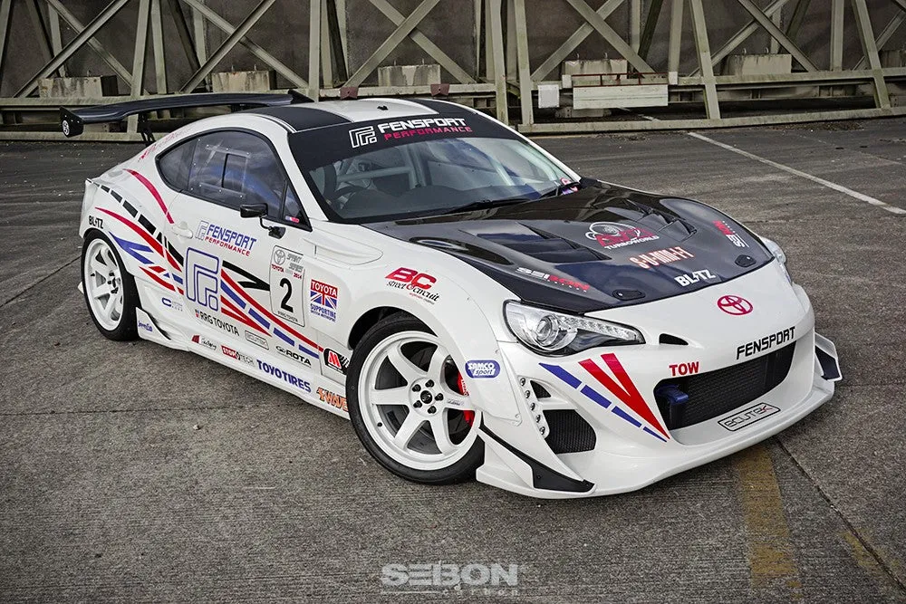 SEIBON Carbon Fiber Hood BRZ FRS 86 (13-21) DV / FA / OEM / TS / VS / VT Vented
