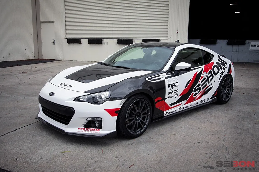 SEIBON Carbon Fiber Hood BRZ FRS 86 (13-21) DV / FA / OEM / TS / VS / VT Vented
