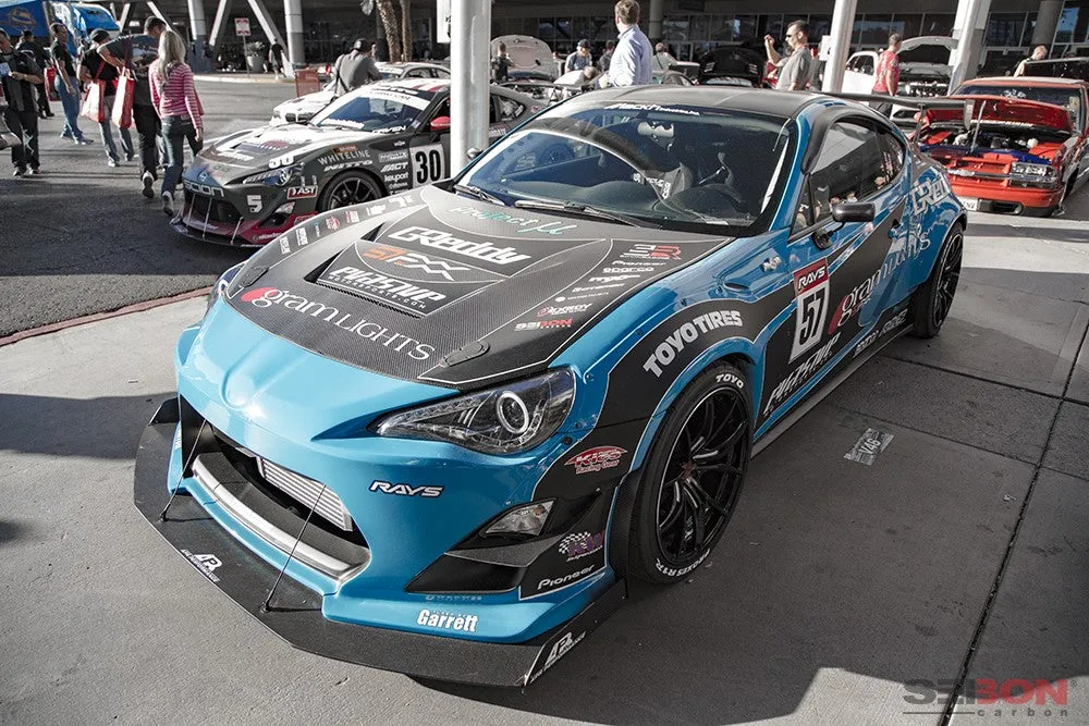 SEIBON Carbon Fiber Hood BRZ FRS 86 (13-21) DV / FA / OEM / TS / VS / VT Vented