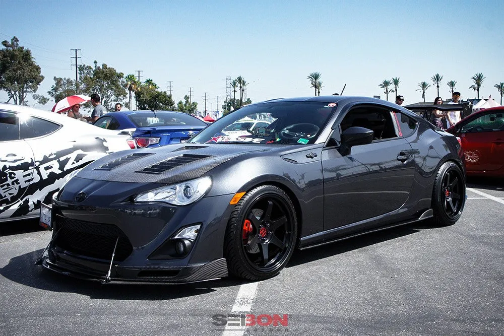 SEIBON Carbon Fiber Hood BRZ FRS 86 (13-21) DV / FA / OEM / TS / VS / VT Vented