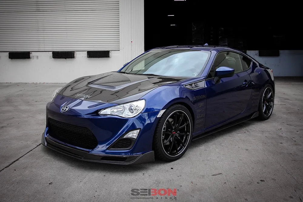 SEIBON Carbon Fiber Hood BRZ FRS 86 (13-21) DV / FA / OEM / TS / VS / VT Vented