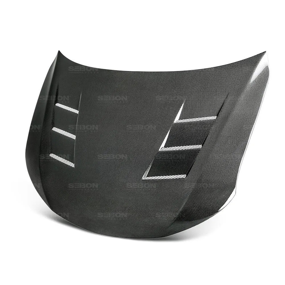 SEIBON Carbon Fiber Hood Scion tC (2014-2016) OEM or TS Vent Style