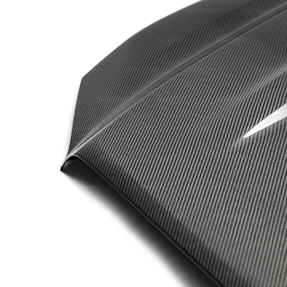 SEIBON Carbon Fiber Hood Toyota Tacoma (2016-2023) TR Style w/ Scoop