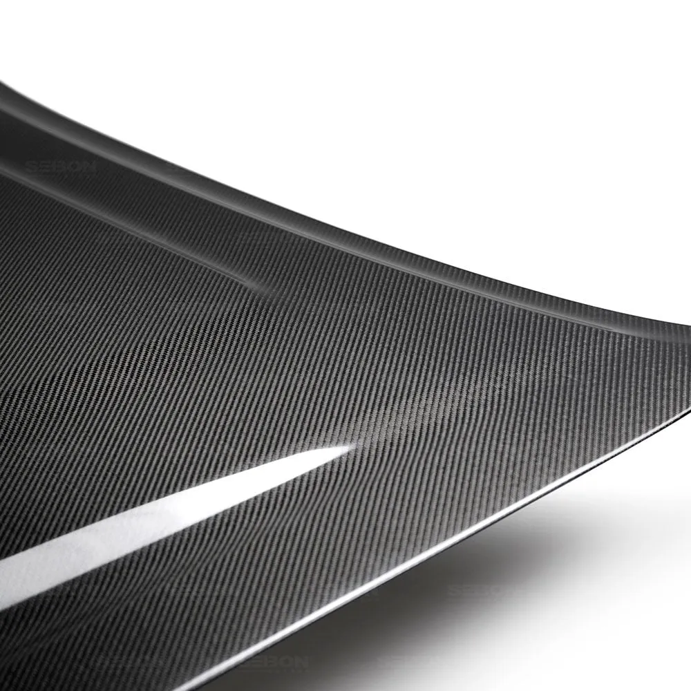 SEIBON Carbon Fiber Hood Toyota Tacoma (2016-2023) TR Style w/ Scoop