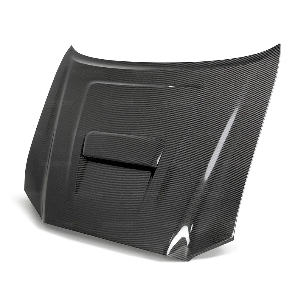 SEIBON Carbon Fiber Hood Toyota Tacoma (2016-2023) TR Style w/ Scoop