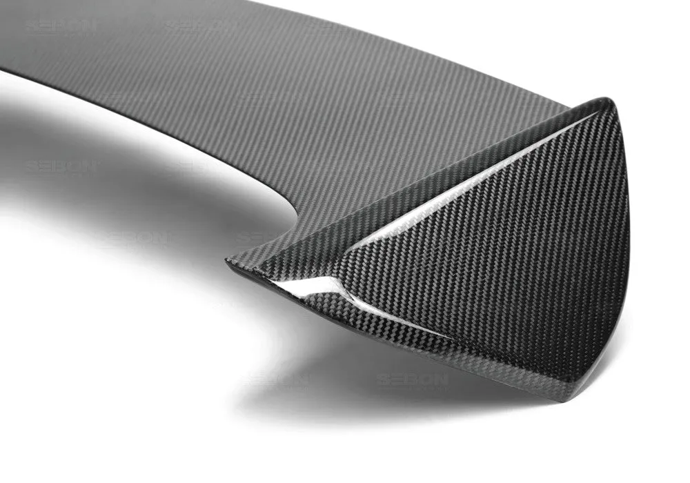 SEIBON Carbon Fiber Rear Spoiler Subaru WRX / WRX STi Hatchback/Sedan (08-14) STI Style