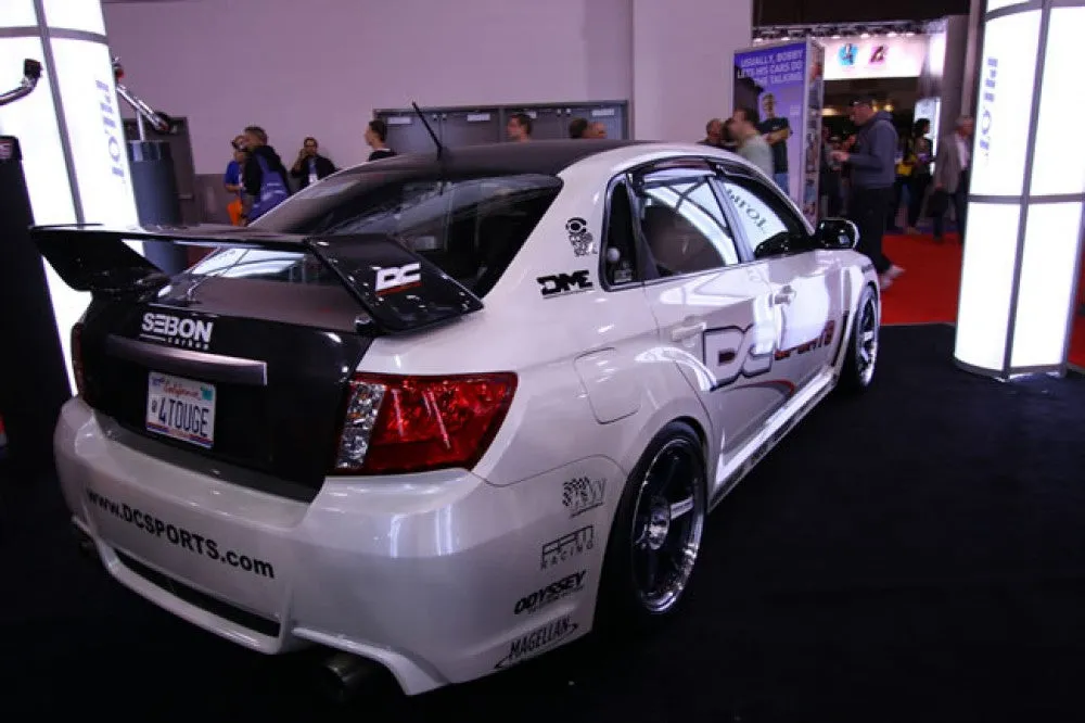SEIBON Carbon Fiber Rear Spoiler Subaru WRX / WRX STi Hatchback/Sedan (08-14) STI Style
