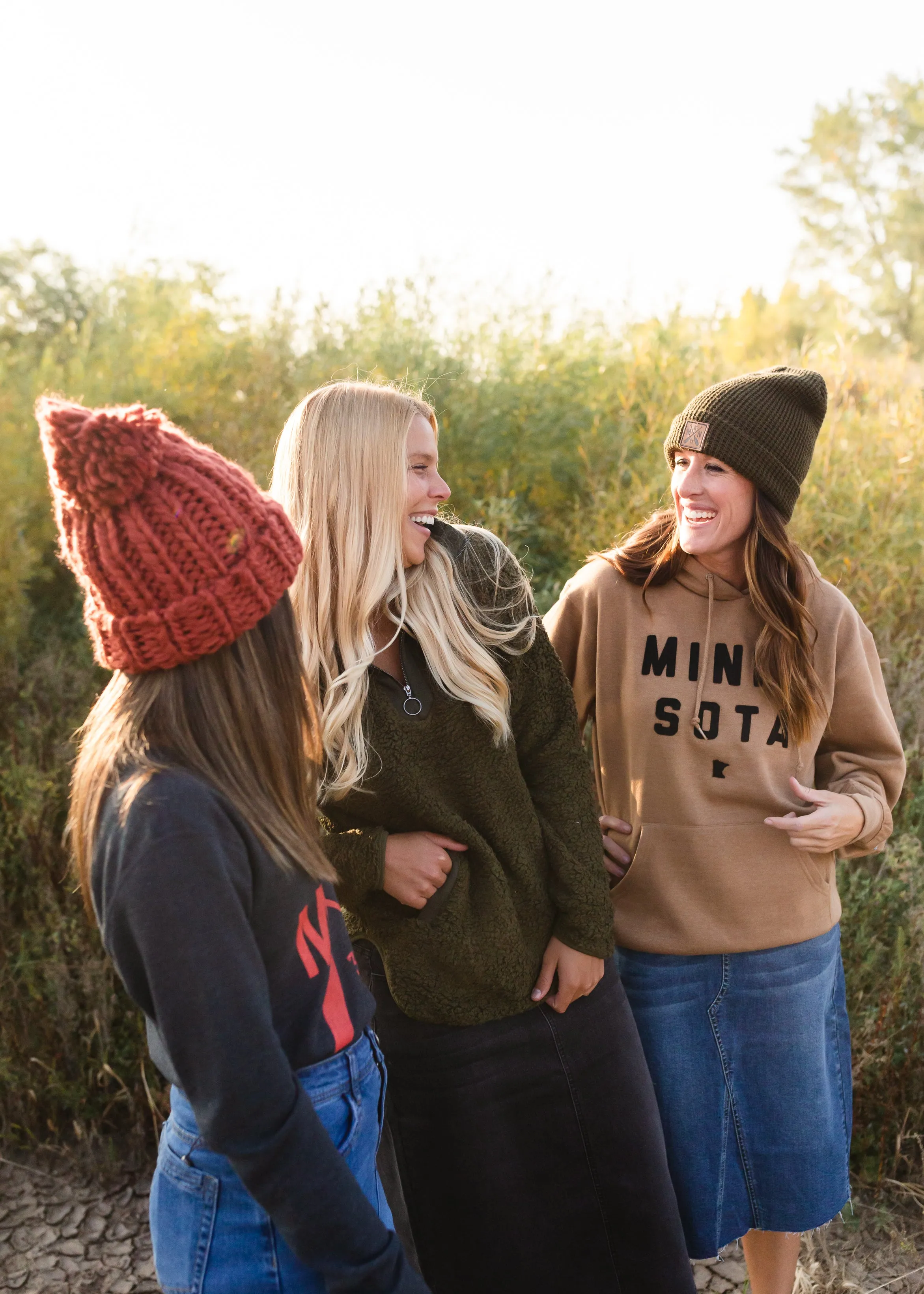 Sota Burnt Orange Cable Knit Beanie - FINAL SALE