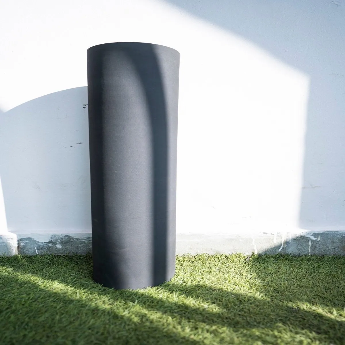 Vikrama - The Black Rubber Jute  Yoga Mat