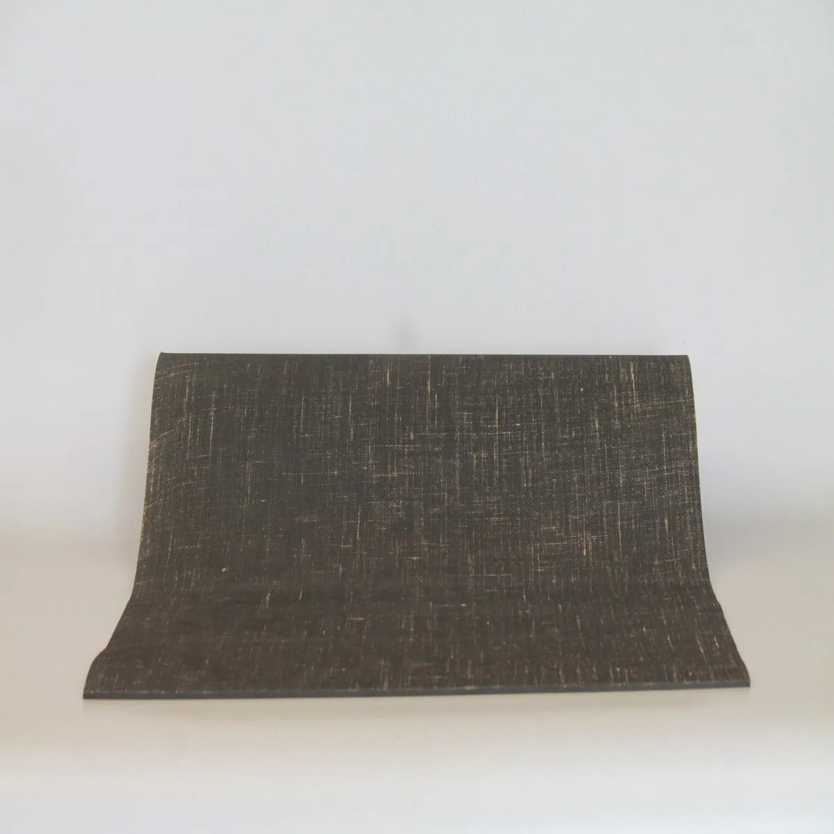 Vikrama - The Black Rubber Jute  Yoga Mat