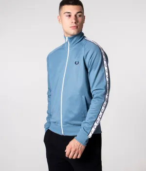 Zip Through Taped Track Top